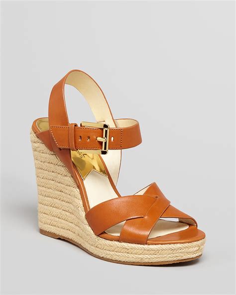 michael kors espadrille wedge sandals.